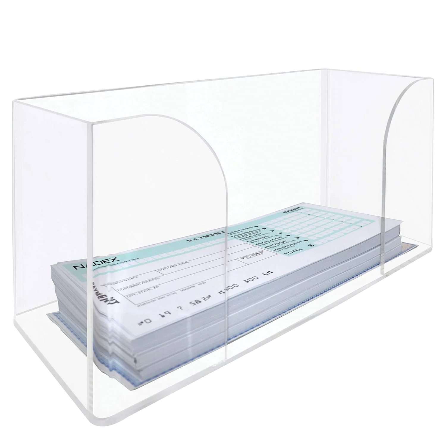 Nadex Coins Acrylic Check Tray, Clear - Image 4