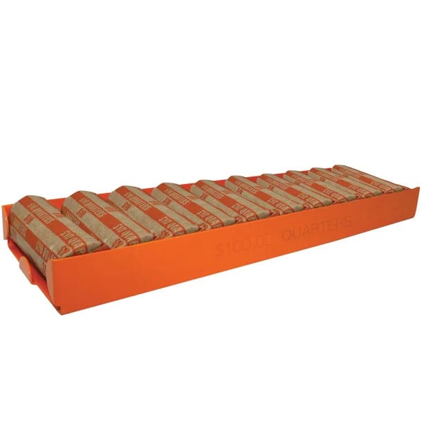 Nadex Coins Aluminum Coin Tray, Quarters