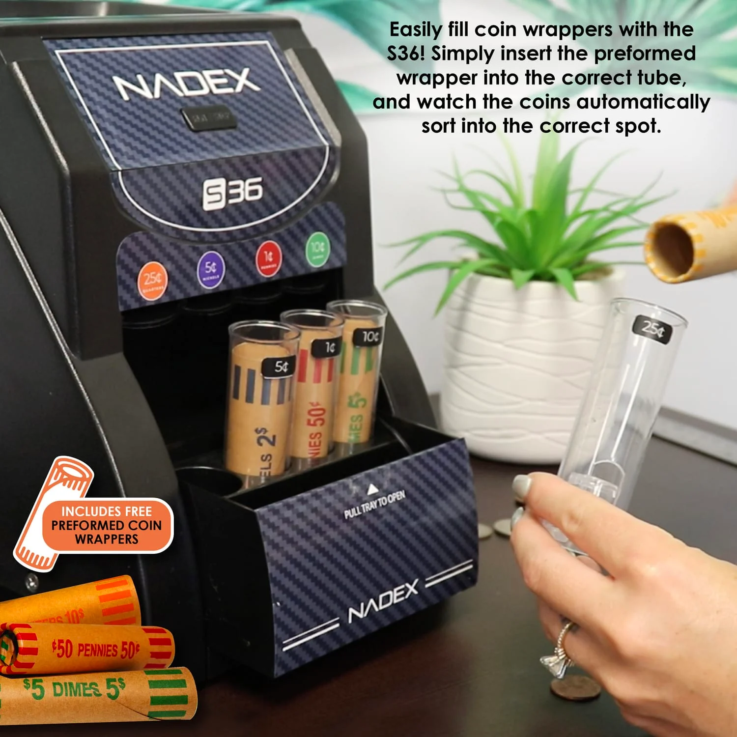Nadex Coins Automatic Coin Sorter, S36 - Image 3