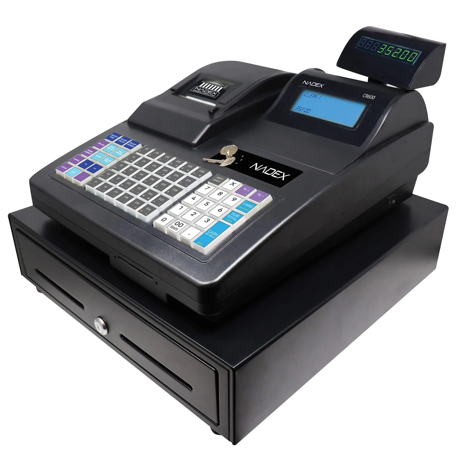 Nadex Coins CR600 Thermal-Print Electronic Cash Register - Image 2