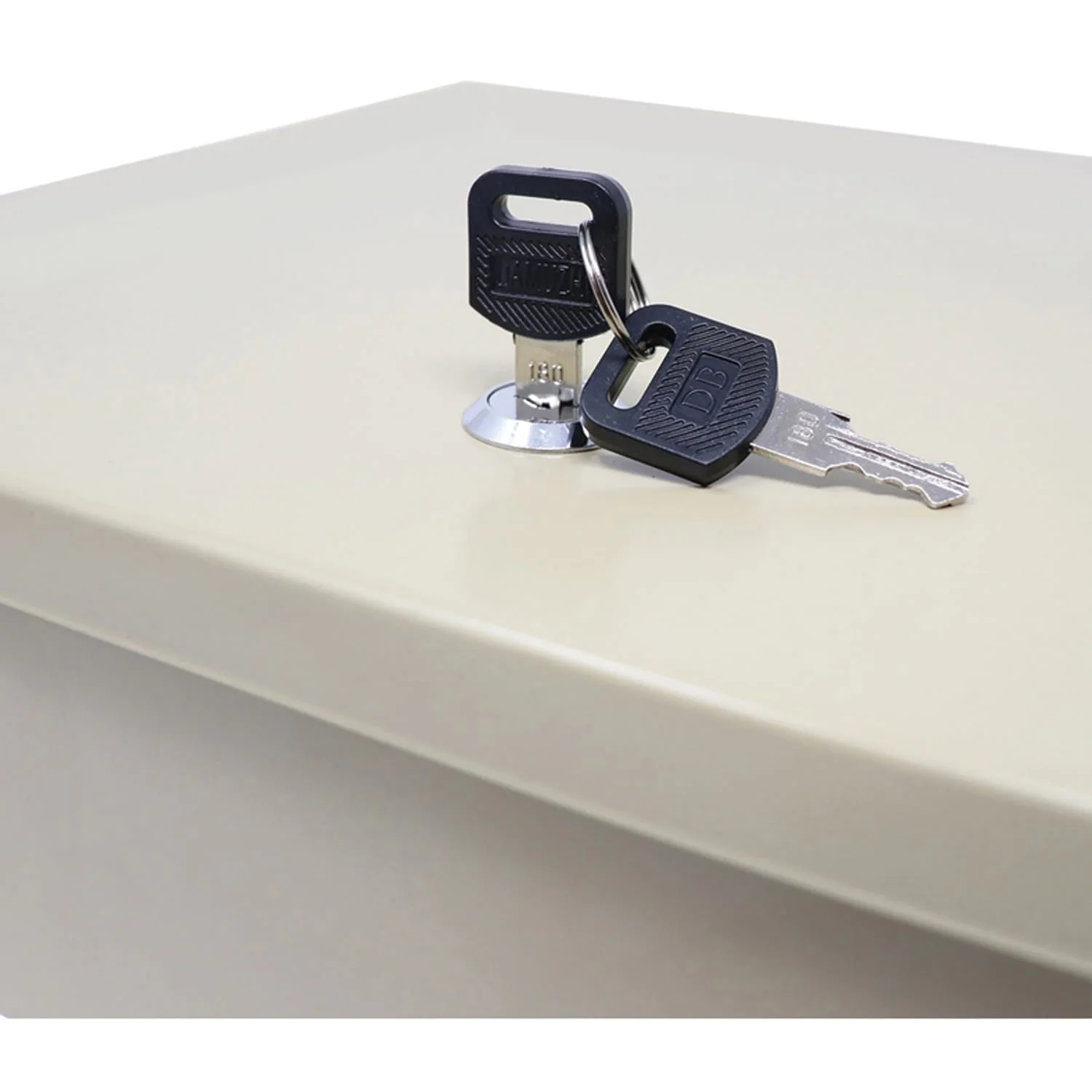 Nadex Coins Fire-Retardant Security Box with Keyed Lock - Image 2