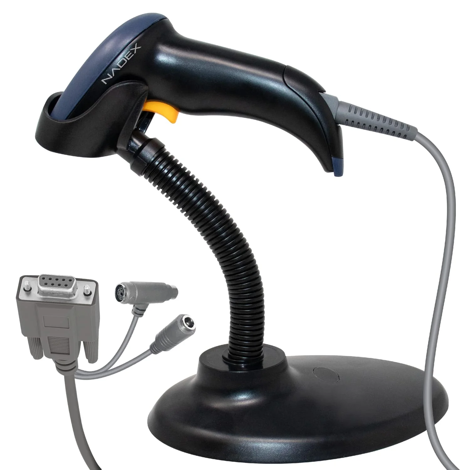 Nadex Coins Handheld Barcode Laser Scanner for CR260/CR360/CR600 Cash Registers