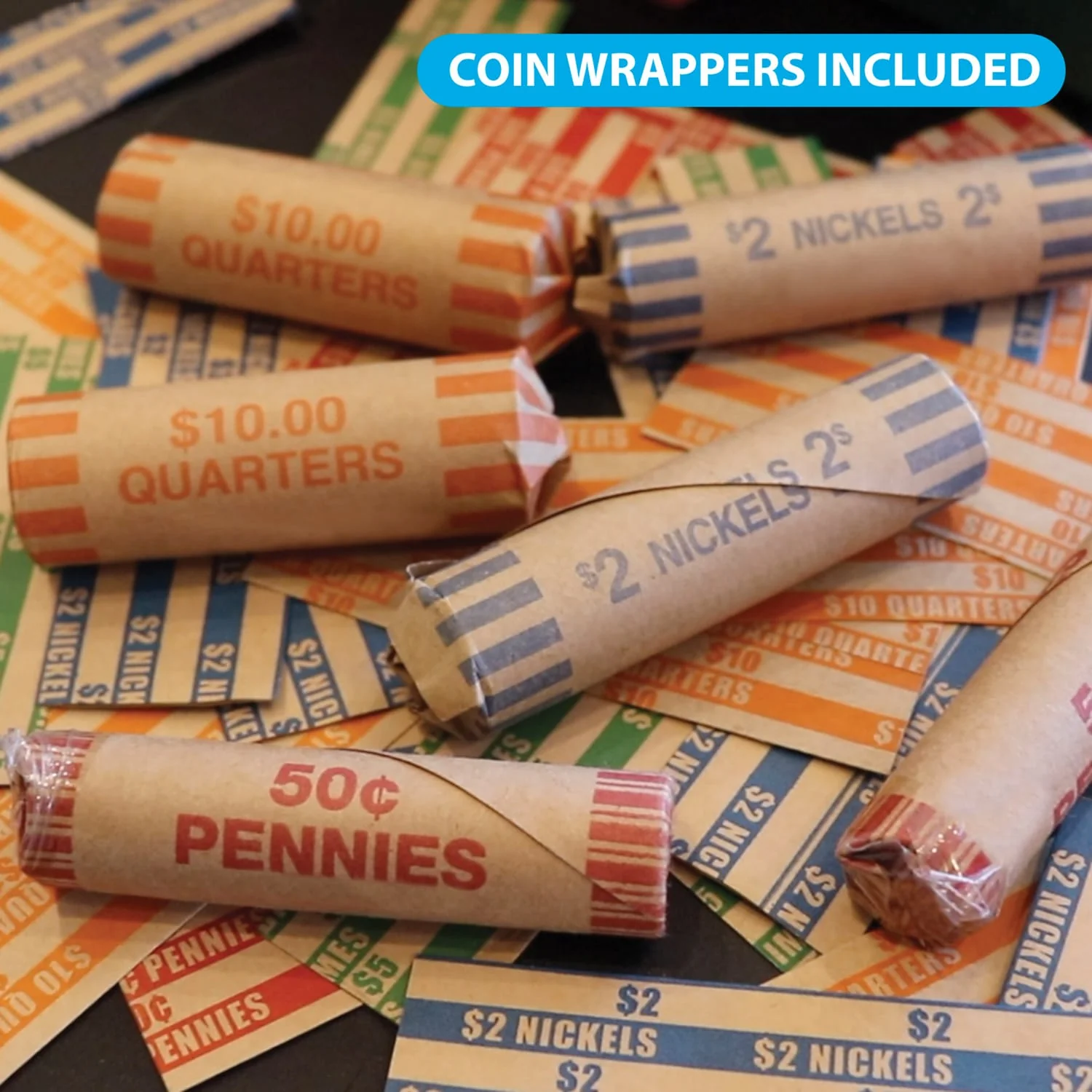 Nadex Coins Rolled Coins Storage Boxes with Lockable Covers - Image 5