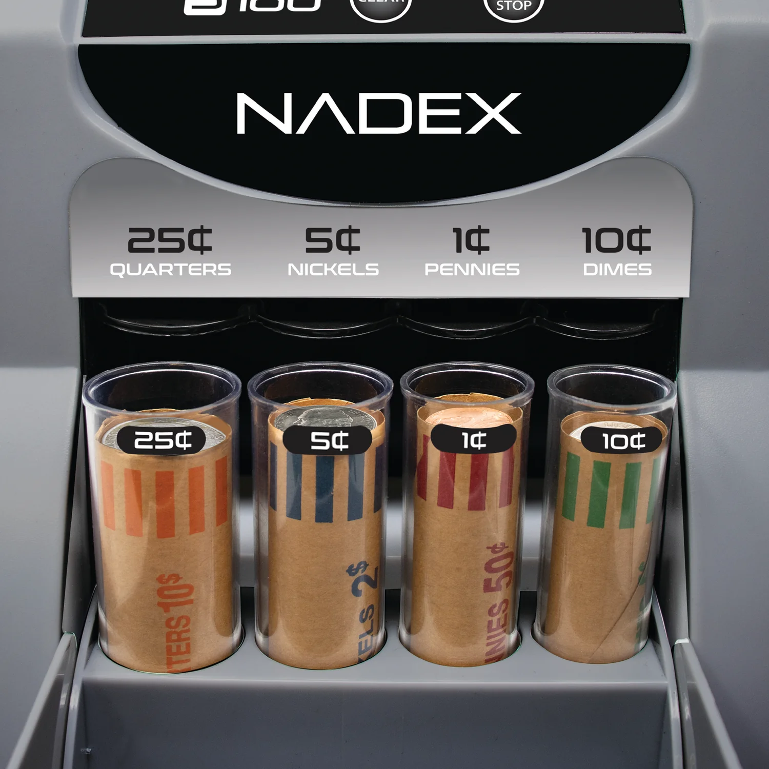 Nadex Coins S180 Digital Coin Counter, Sorter, and Wrapper - Image 5