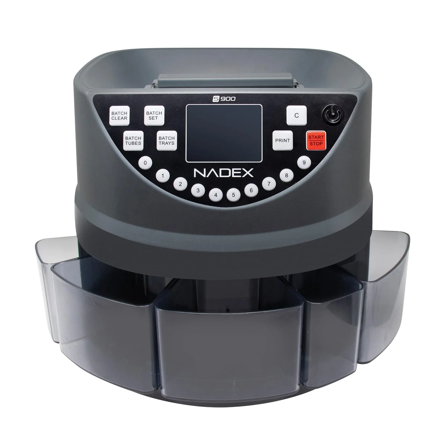 Nadex Coins S900 Coin Counter, Sorter, and Wrapper Machine