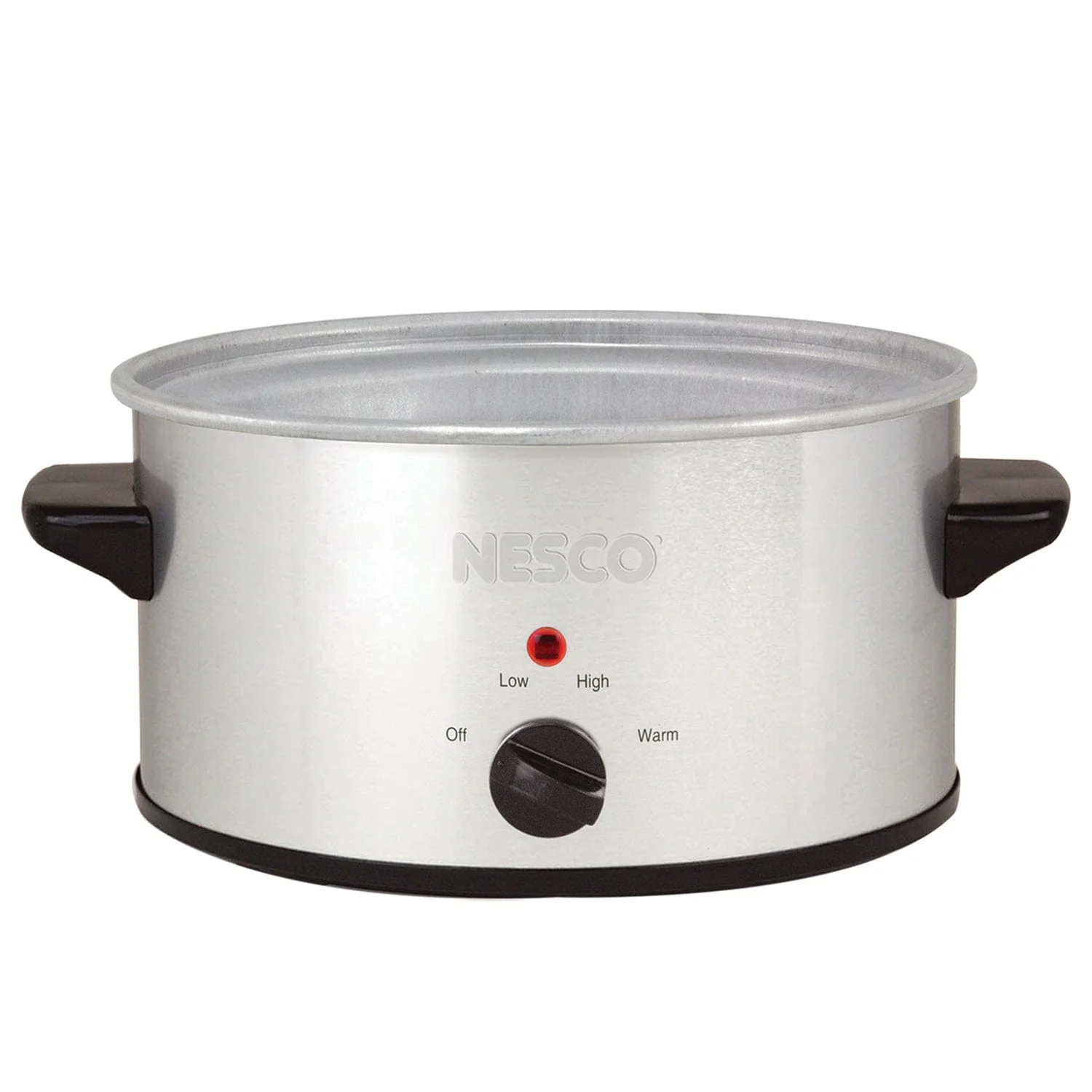 Nesco 1.5-Qt. 120-Watt Metallic Slow Cooker, Silver - Image 4