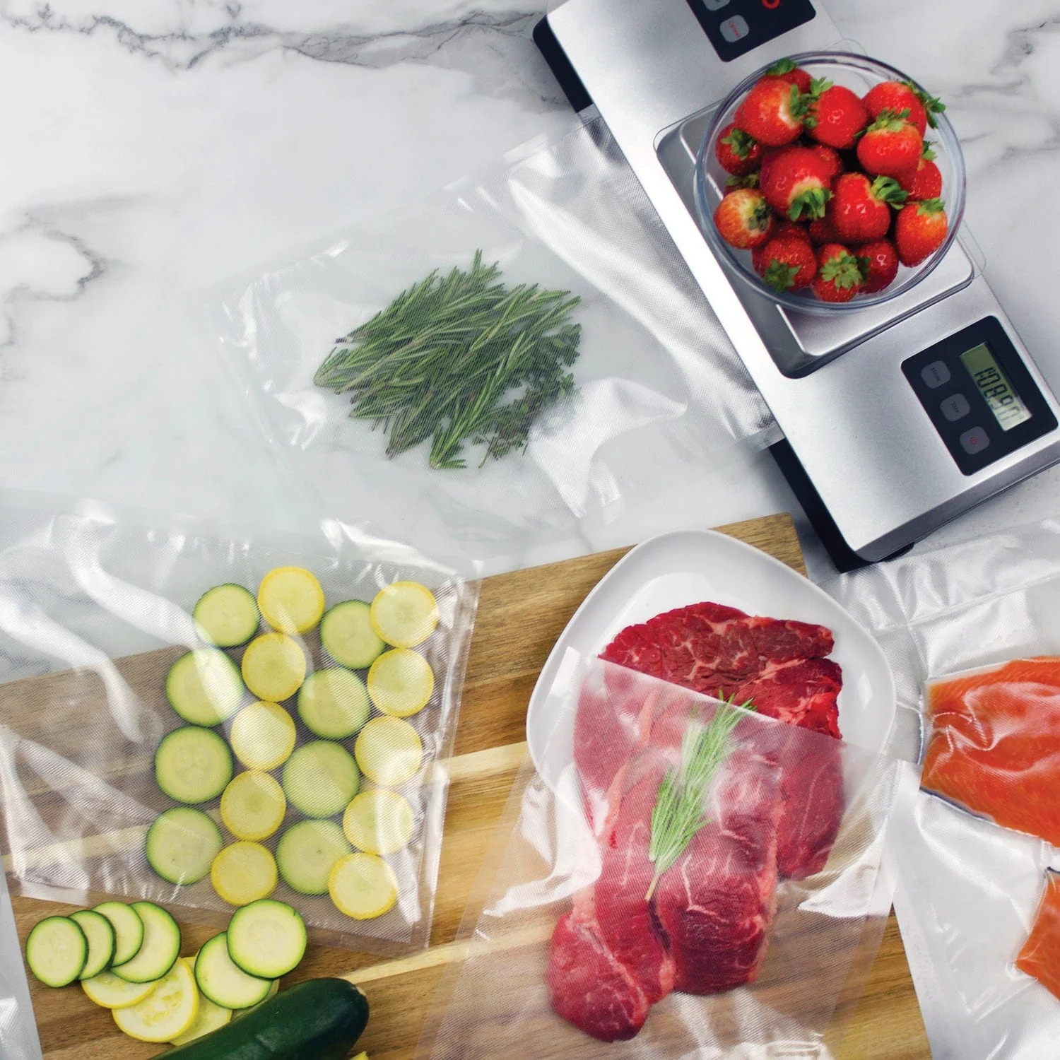 Nesco 120-Watt Deluxe Vacuum Sealer with Digital Scale - Image 5