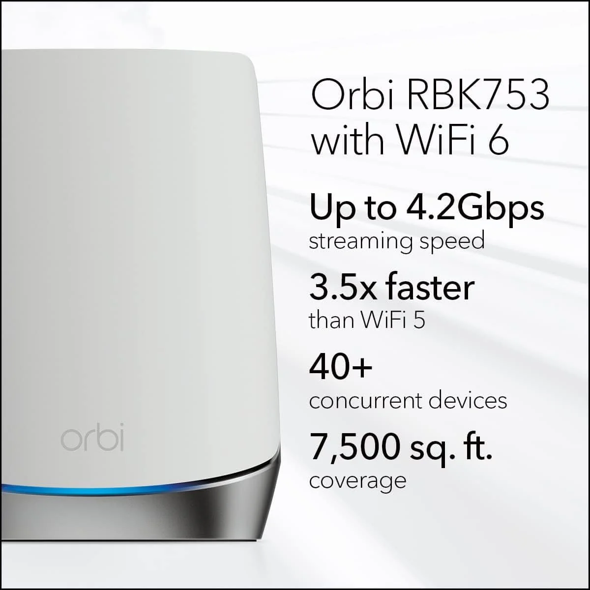 Netgear AX4200 Orbi WiFi 2 Satellites + 1 Router - Certified Refurbished - Image 7