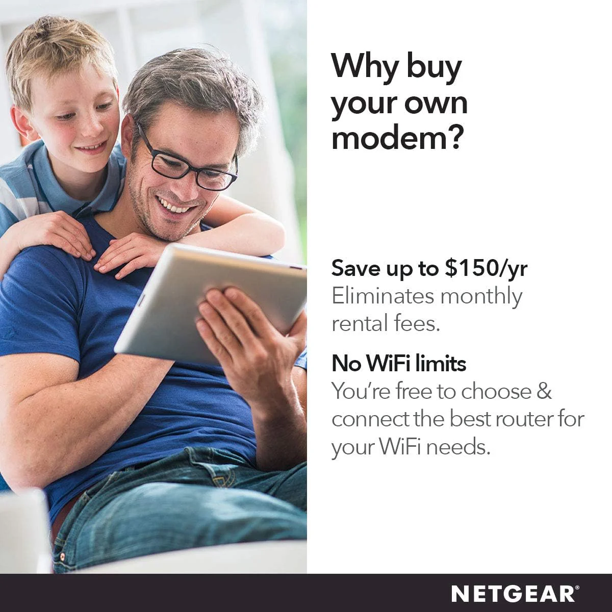 Netgear CM1000 DOCSIS 3.1 Compatible w/ All Cable Providers, Ultra-High Speed Cable Modem - Refurbished - Image 7