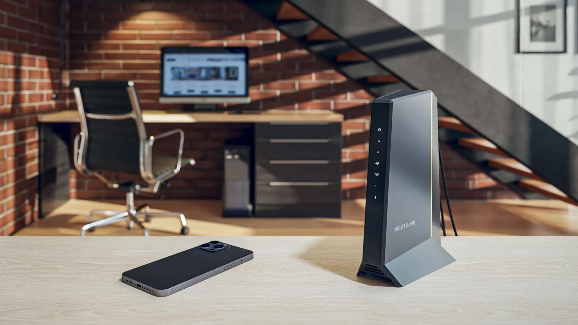 Netgear Nighthawk CM3000 DOCSIS 3.1 Cable Modem, 2.5Gbps High-Speed, High-Split Technology, Black - Image 4