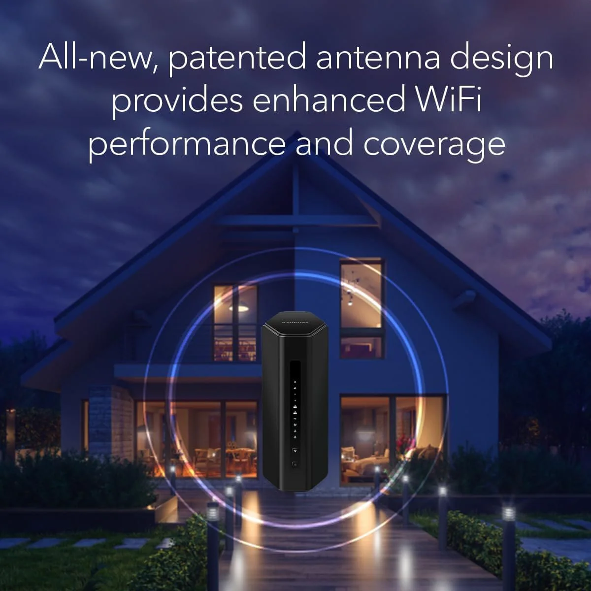Netgear Nighthawk RS300 Tri-Band WiFi 7 Router, Wireless Speed Up to 9.3 Gbps, Covers Up to 2500 Sq. Ft., Black - Certified Refurbished - Image 6