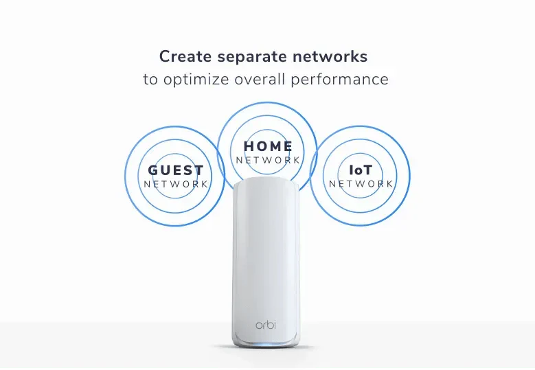 Netgear Orbi 770 Tri-Band WiFi 7 Mesh System, 11Gbps, 8000 sq.ft. Coverage, 100 Devices, Router + 2 Satellites - Certified Refurbished - Image 6