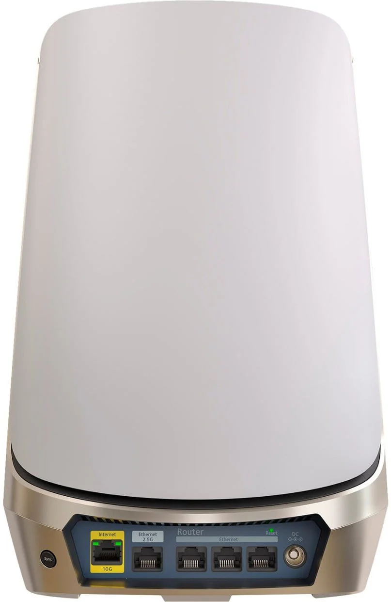 Netgear RBKE963 Orbi 960 Series AXE11000 Quad-Band Mesh Wi-Fi 6E System 3-pack White - Certified Refurbished - Image 5