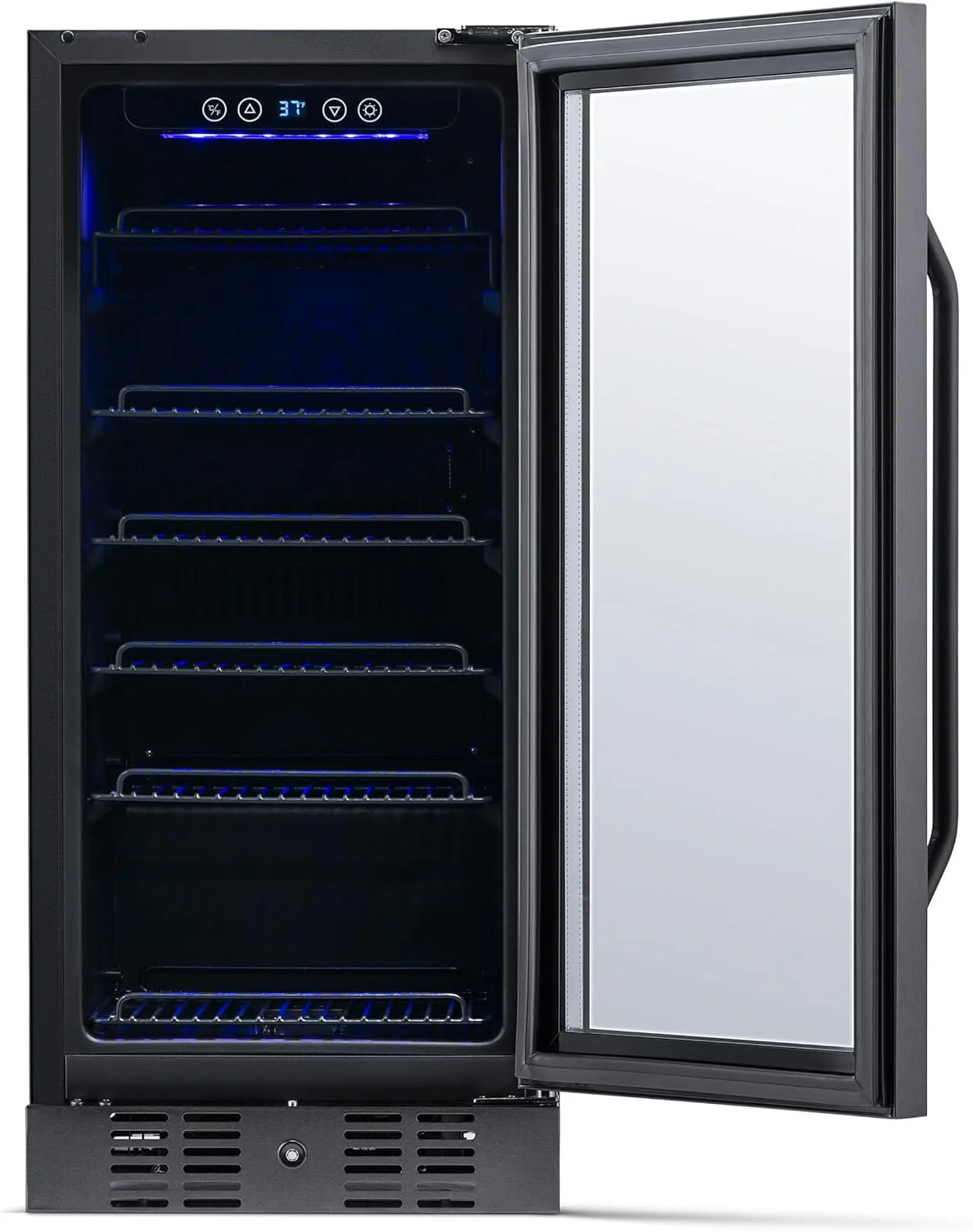 Newair 15" Built-in Beverage Fridge, 96 Cans, Black - Certified Refurbished - Image 9