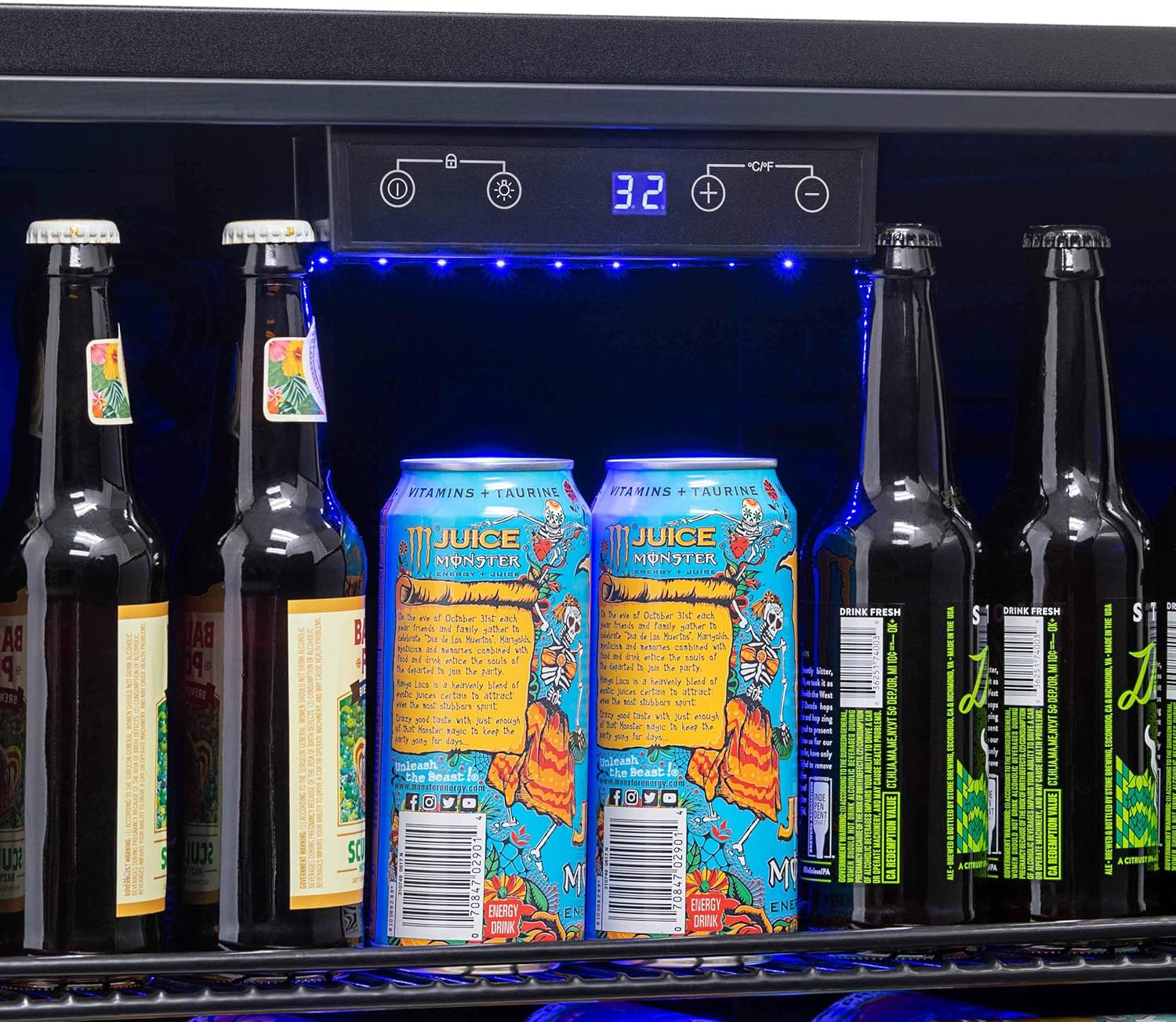 Newair 24" Built-in Outdoor Fridge, 160 Cans, Stainless Steel - Certified Refurbished - Image 7