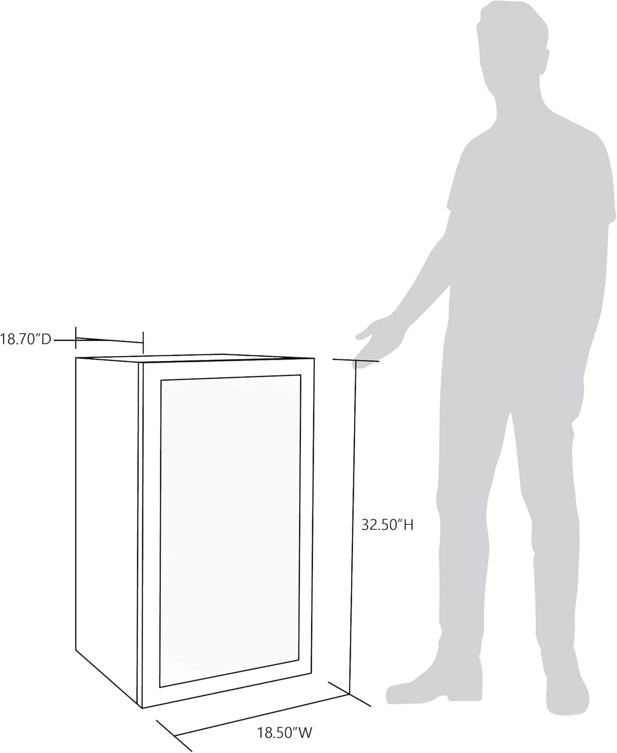 Newair Freestanding Beverage Fridge with Adjustable Shelves, 126 Cans - Certified Refurbished - Image 10