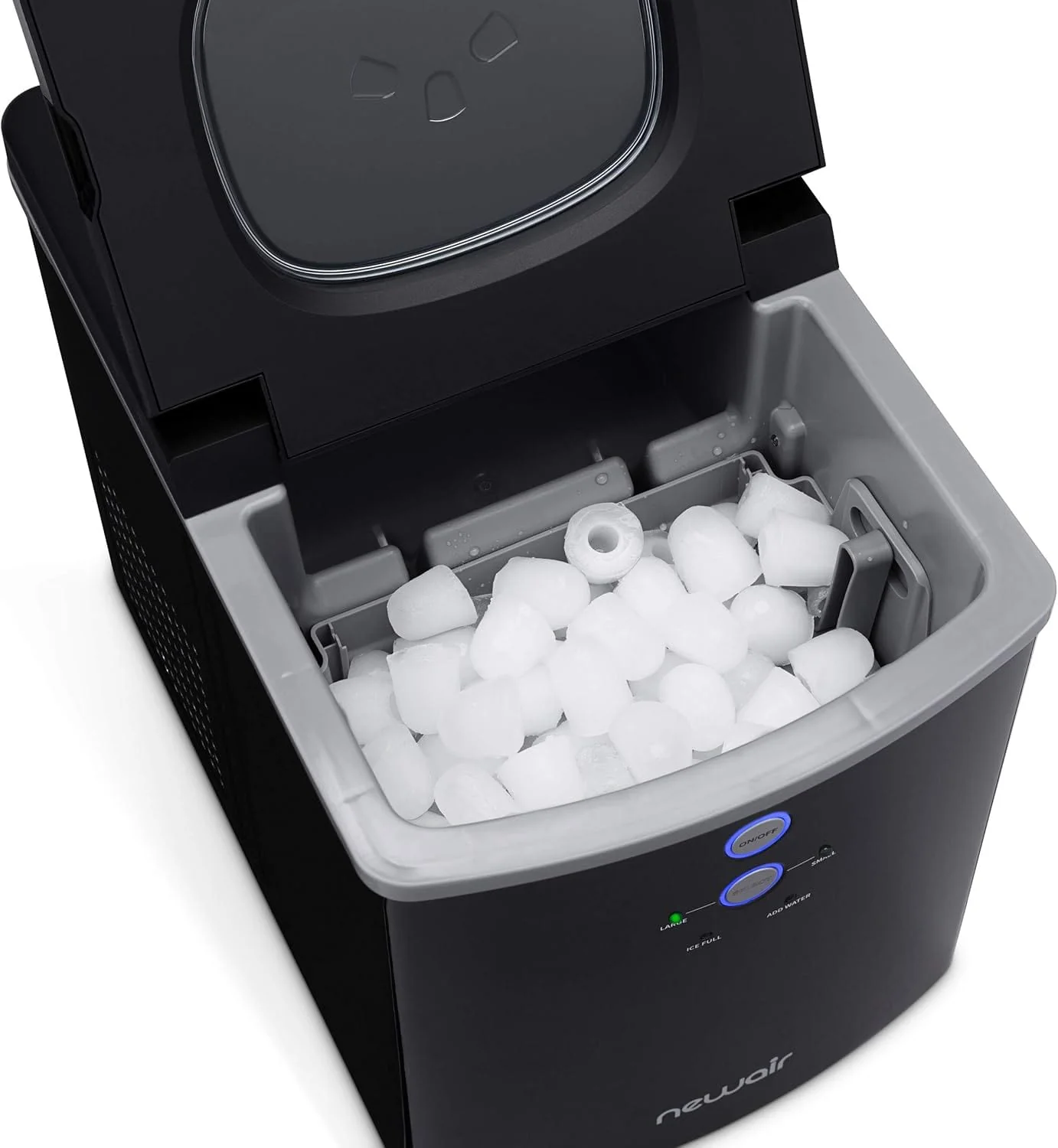 Newair Portable Ice Maker with 2 Ice Sizes, 33 lbs of Ice a Day, Black - Certified Refurbished - Image 8