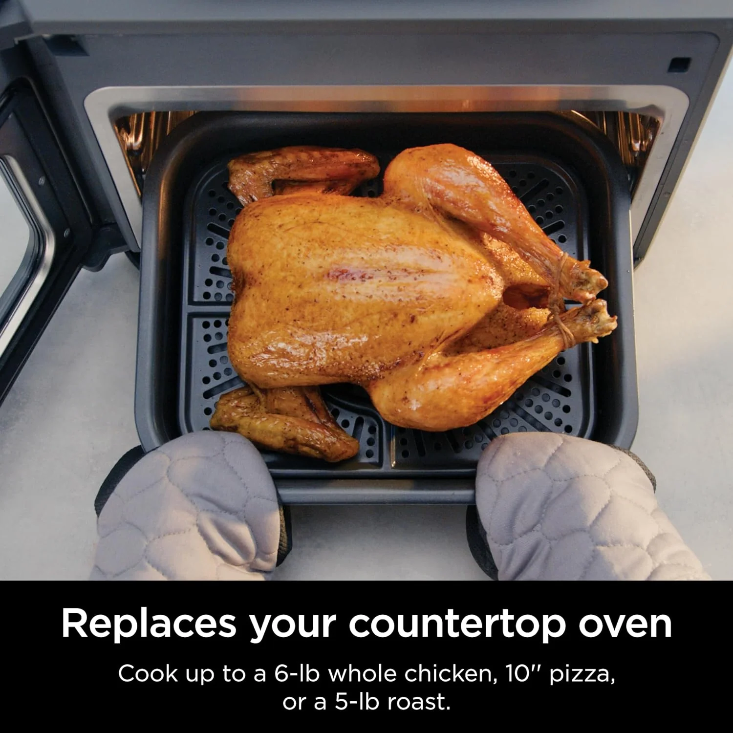 Ninja 14-in-1 Multicooker, Toaster Oven & Air Fryer, 15-Min Meals, 3 Accessories, Grey - Certified Refurbished - Image 9