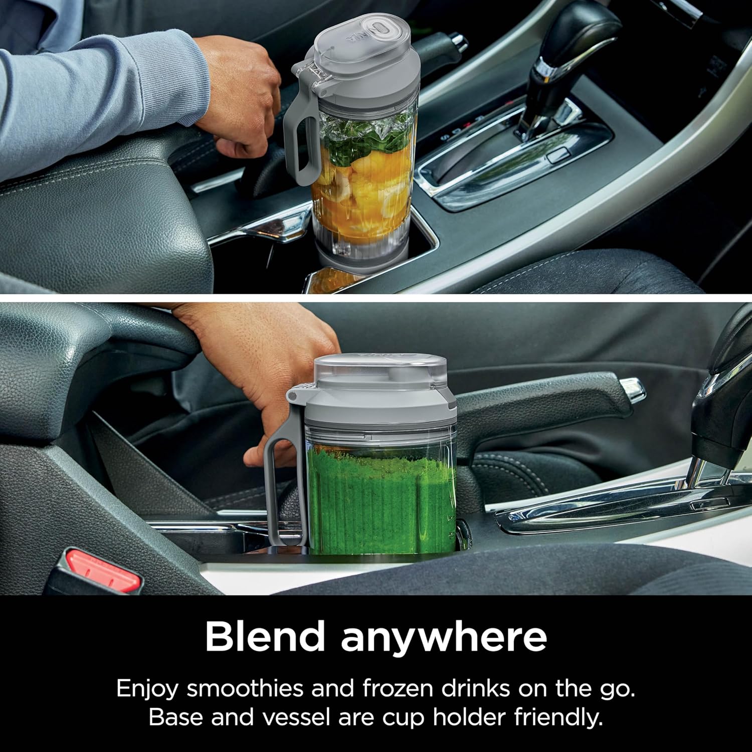 Ninja Blast Max Personal Cordless Blender for Smoothies, Blend, Ice Crush, 22 oz. Twist & Go, Silver - Certified Refurbished - Image 10