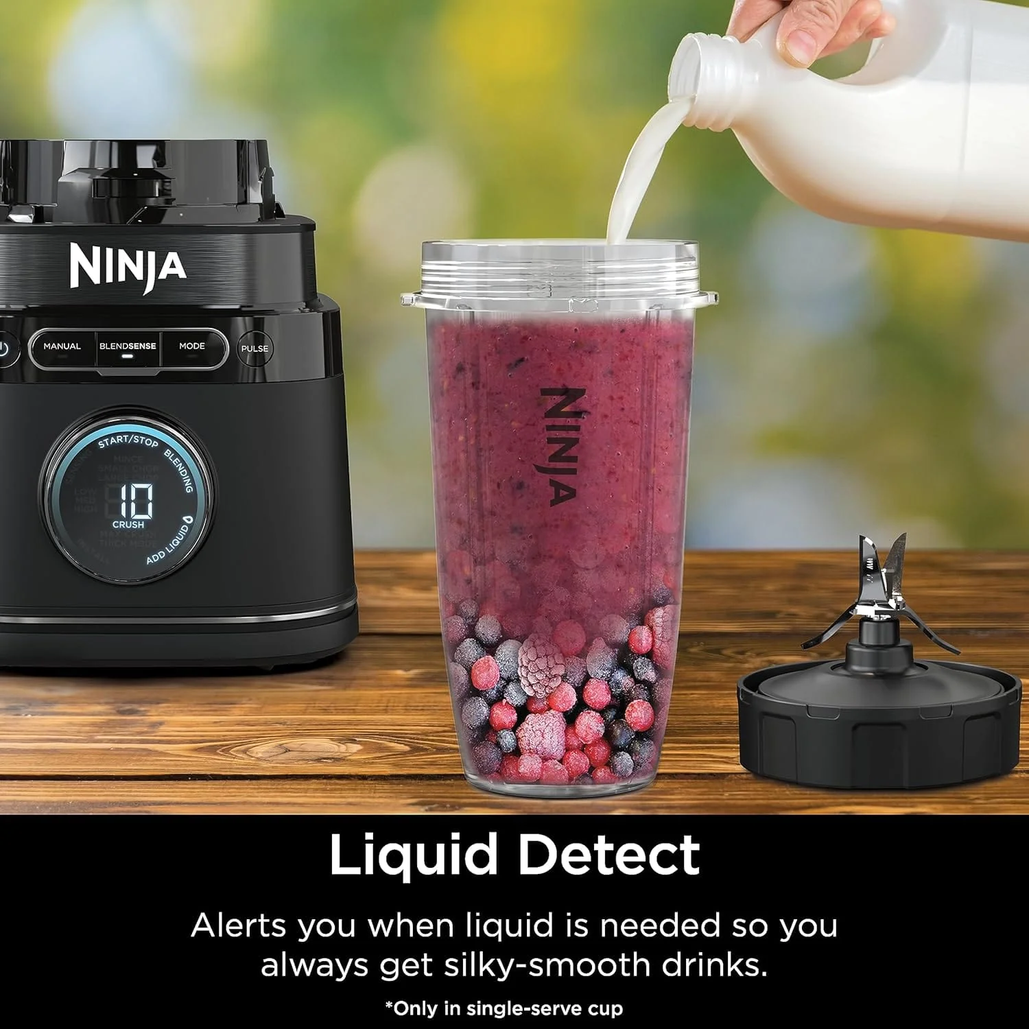 Ninja Detect Kitchen System Power Blender Plus Processor Pro with BlendSense Technology, Black - Certified Refurbished - Image 7