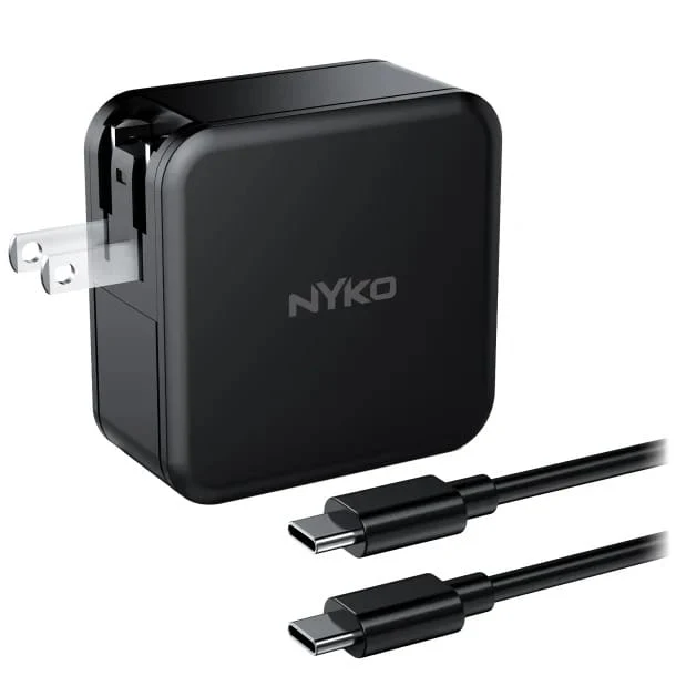 Nyko 65-Watt AC Adapter for Nintendo Switch 2 with 6-Ft. Cable
