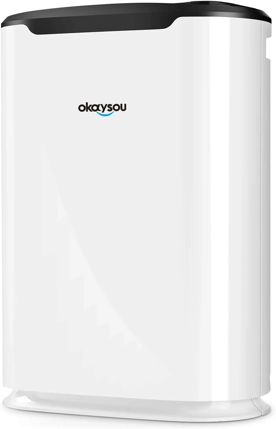 Okaysou AirMax8L 5-in-1 True HEPA Double Filtration System Large Room Air Purifier, White - Image 10