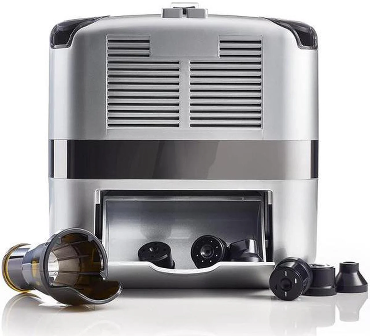 Omega Cube Slow Masticating Compact Design 200W Juicer Nutrition Center - Certified Refurbished - Image 4