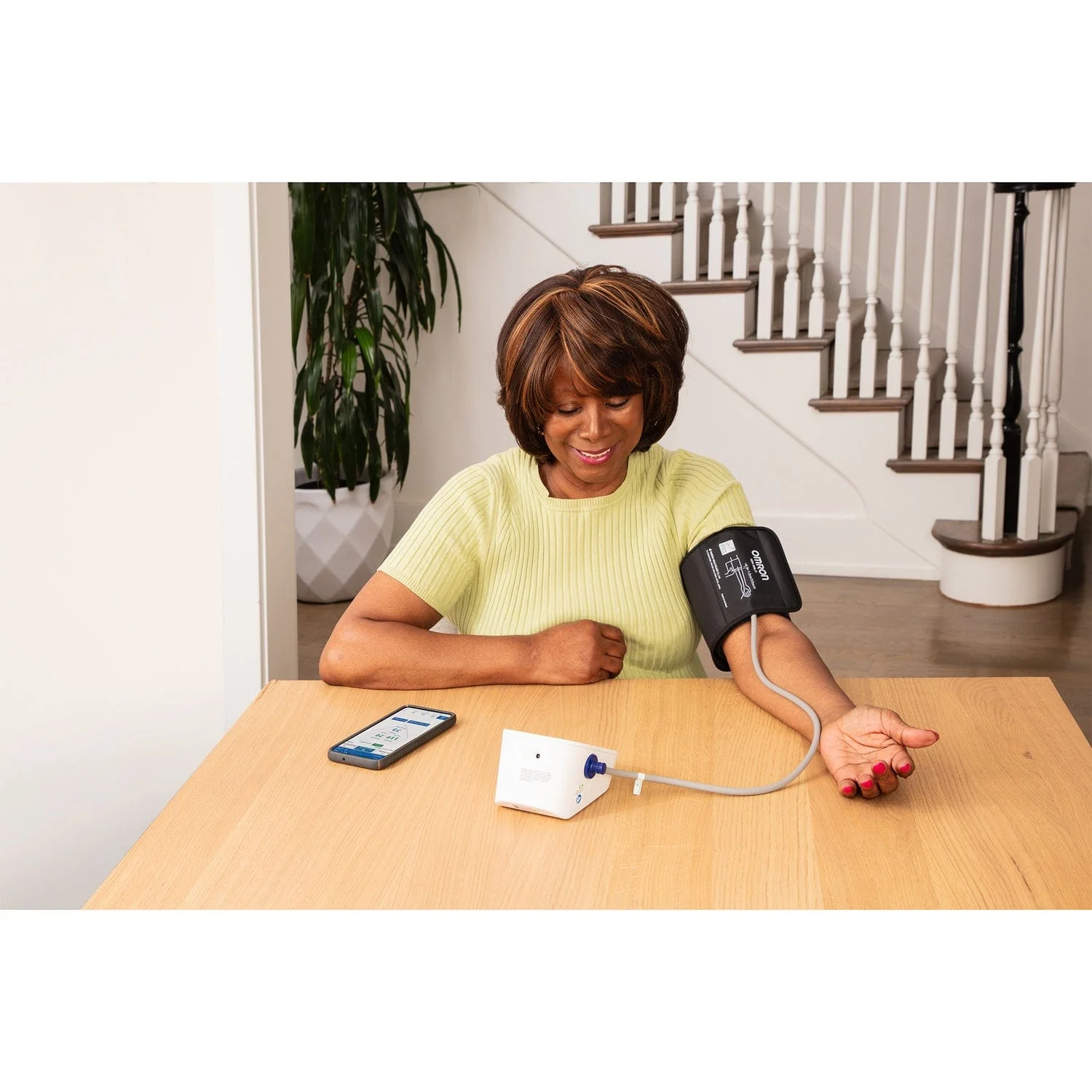 Omron 3 Series Digital Upper Arm Blood Pressure Monitor with D-Ring Cuff - Image 5