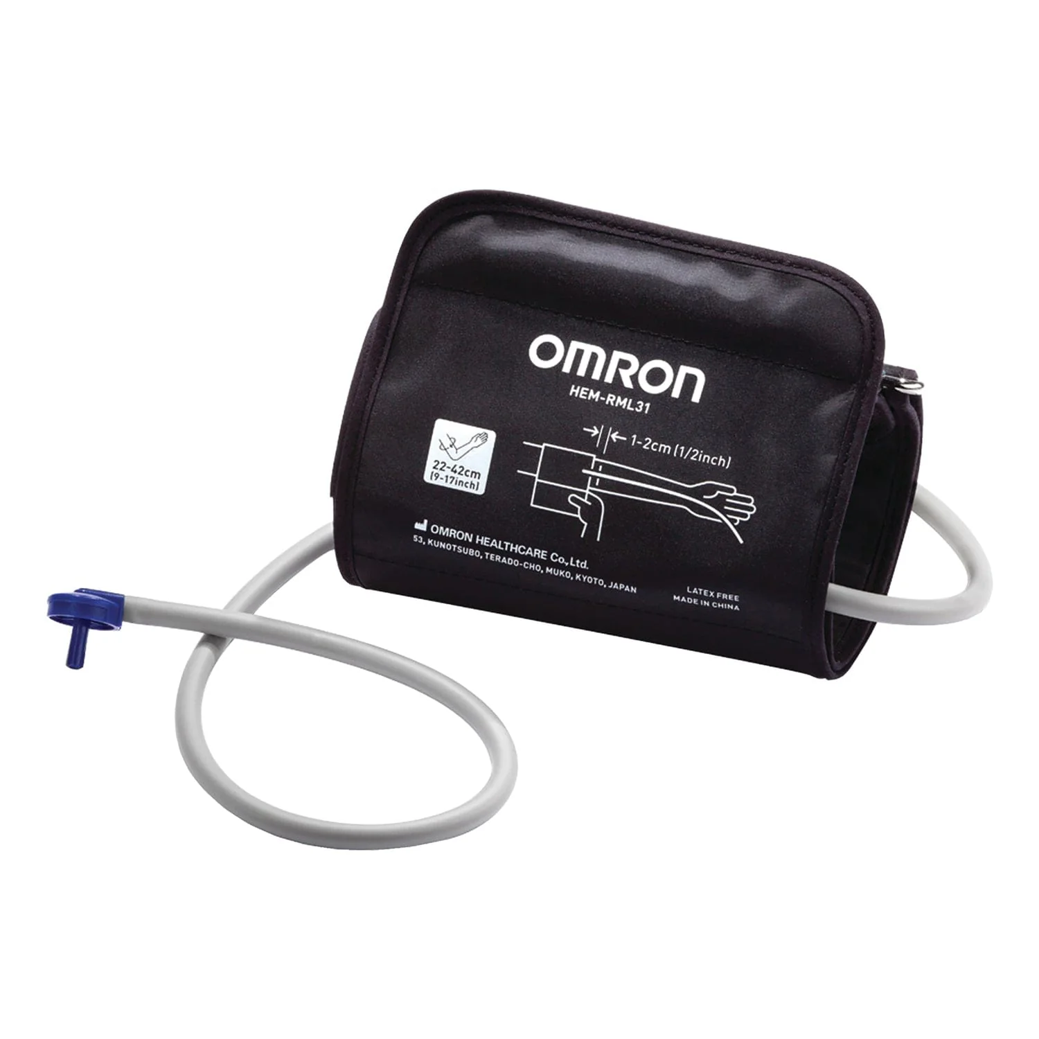 Omron Advanced-Accuracy Series Wide-Range D-Ring Cuff - Image 2
