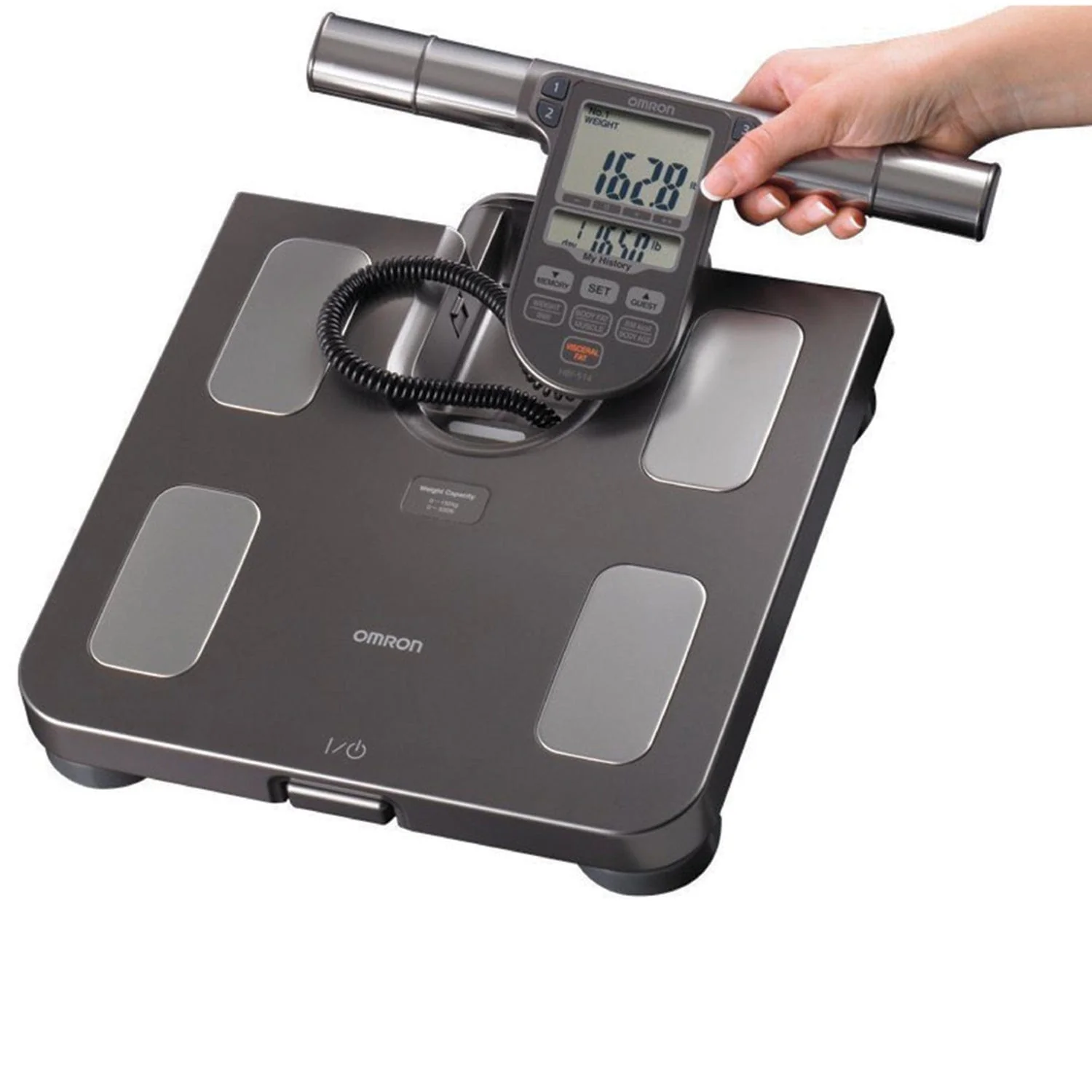 Omron Full-Body Composition Monitor Black Bathroom Scale - Image 5