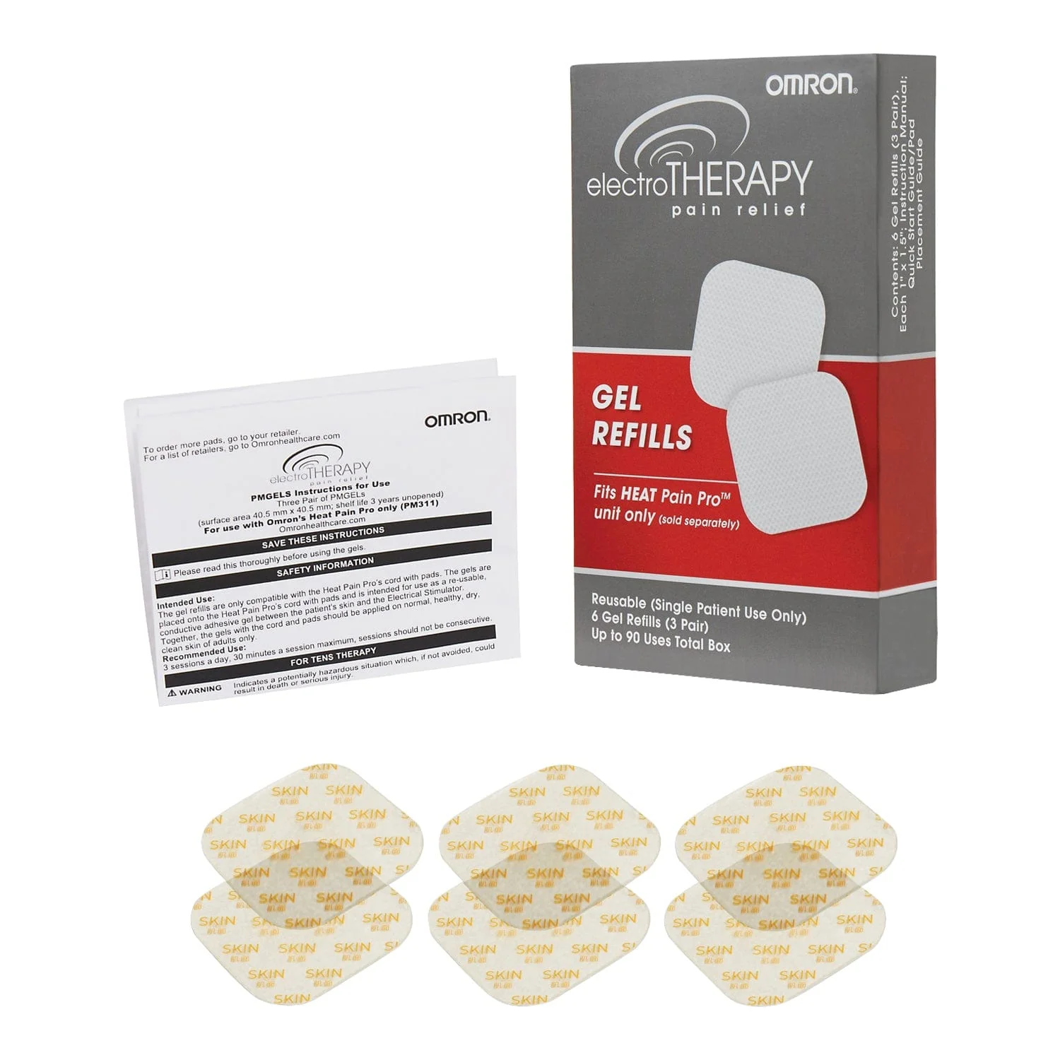 Omron Heat Pain Pro Gel Refills - Image 4