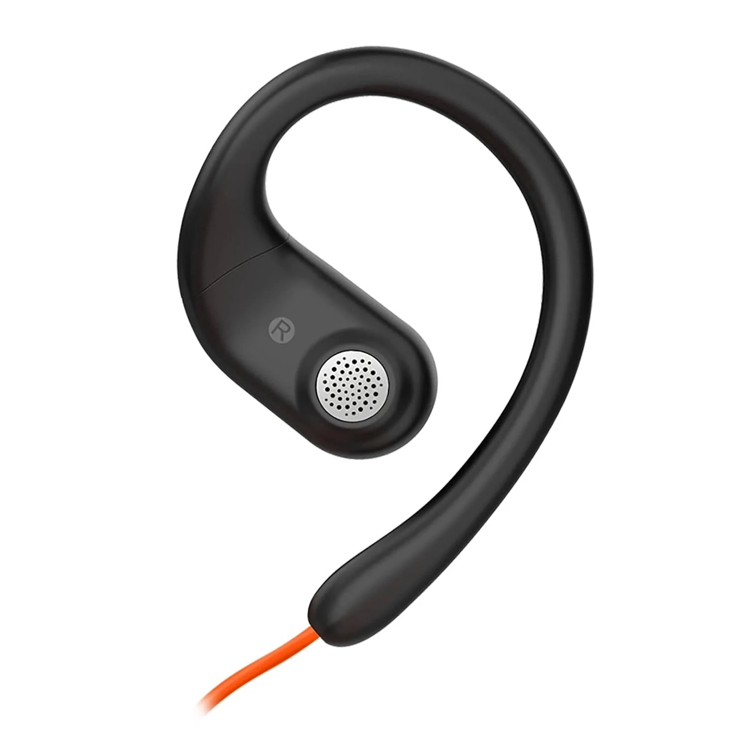 OpenRock Link 10 Wired Open-Ear Headset with Rotating Boom Mic, In-Line Remote, Earhooks, USB-C Connector with USB-A Adapter, Noise Cancellation - Image 4