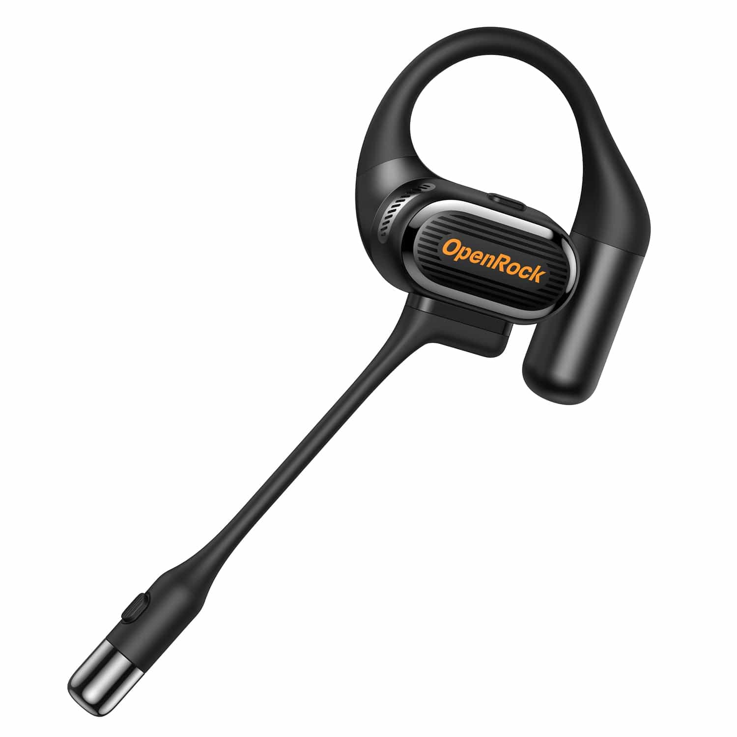 OpenRock Link 20 TWS Bluetooth Open-Ear Headset with Detachable Boom Mic, Earhooks, Charging Case, up to 52 Hours Play Time, IPX7 Sweat-Resistant - Image 2