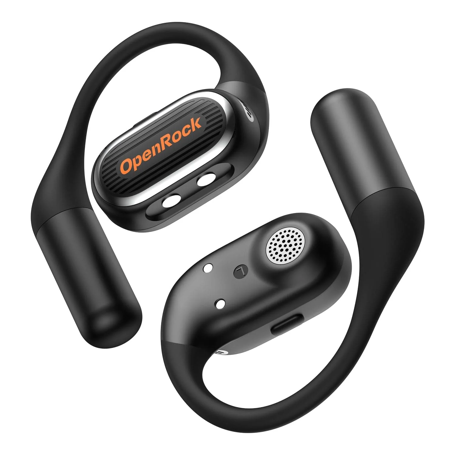 OpenRock Link 20 TWS Bluetooth Open-Ear Headset with Detachable Boom Mic, Earhooks, Charging Case, up to 52 Hours Play Time, IPX7 Sweat-Resistant - Image 3