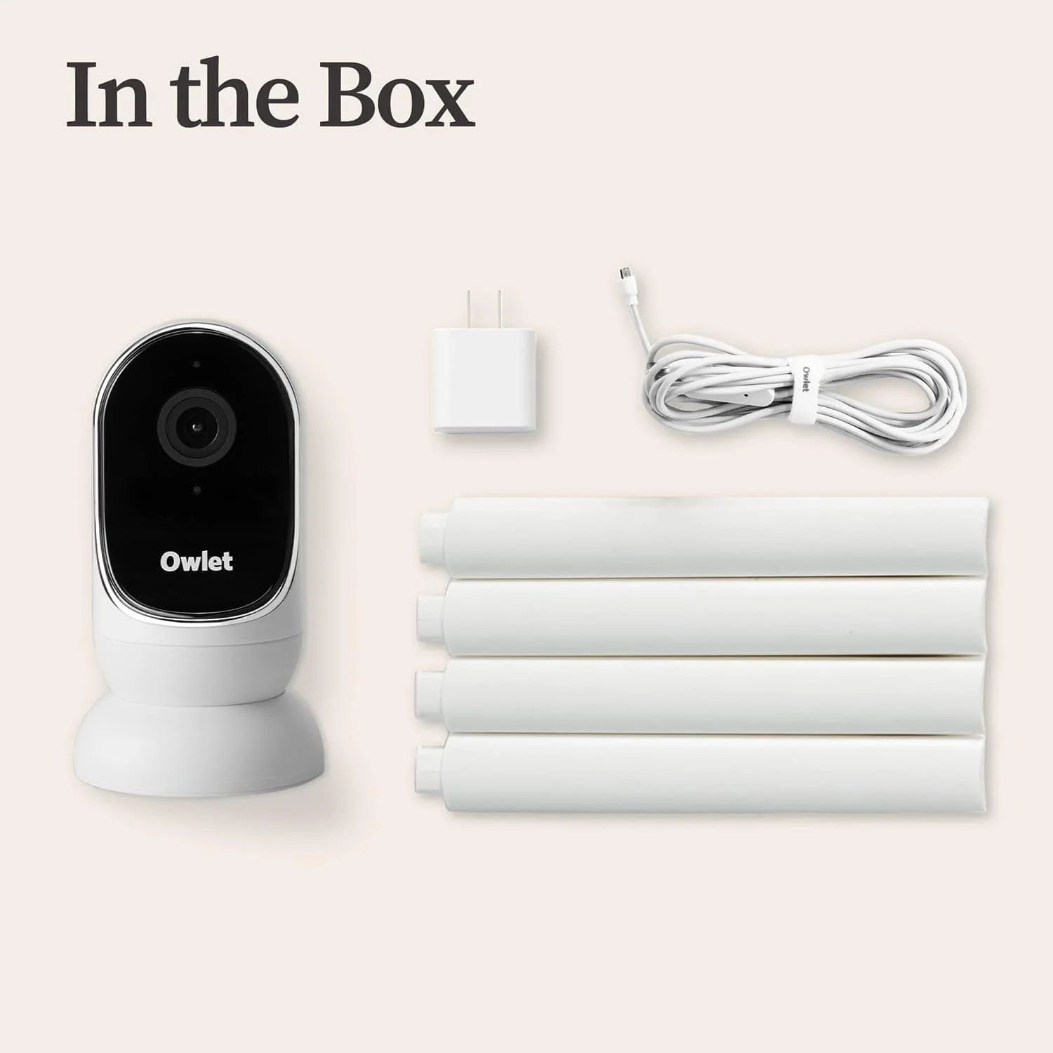Owlet Cam Audio and Background Sound, Room Temp, Night Vision Smart HD Video Camera Baby Monitor White - Image 10