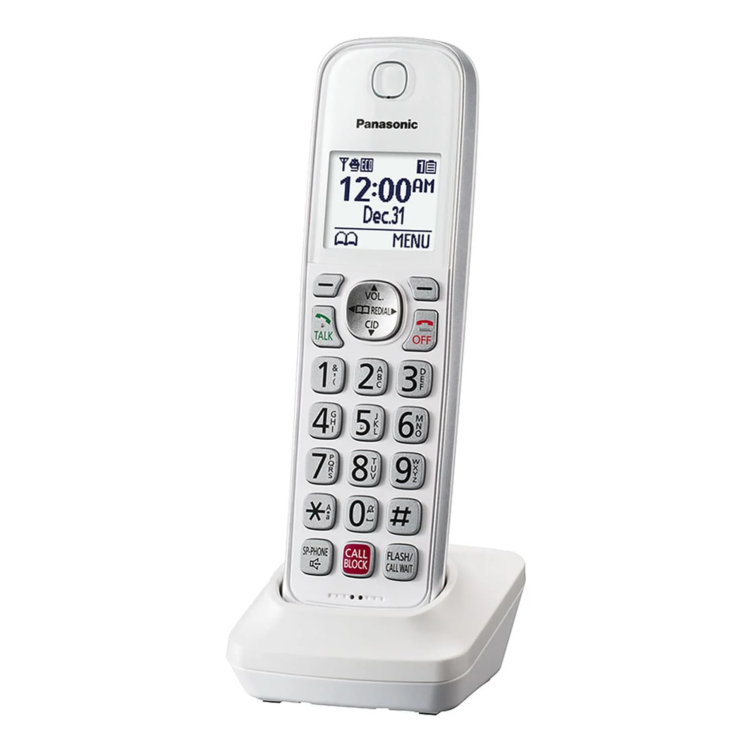 Panasonic Cordless Phone Accessory Handset for Panasonic KX-TGD81x and KX-TGD83x Series