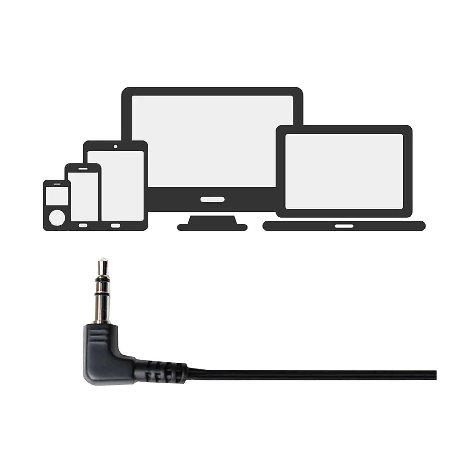 Panasonic ErgoFit Wired In-Ear Earbud Headphones with Right-Angle 3.5-mm Connector, RP-HJE120, Black - Image 5