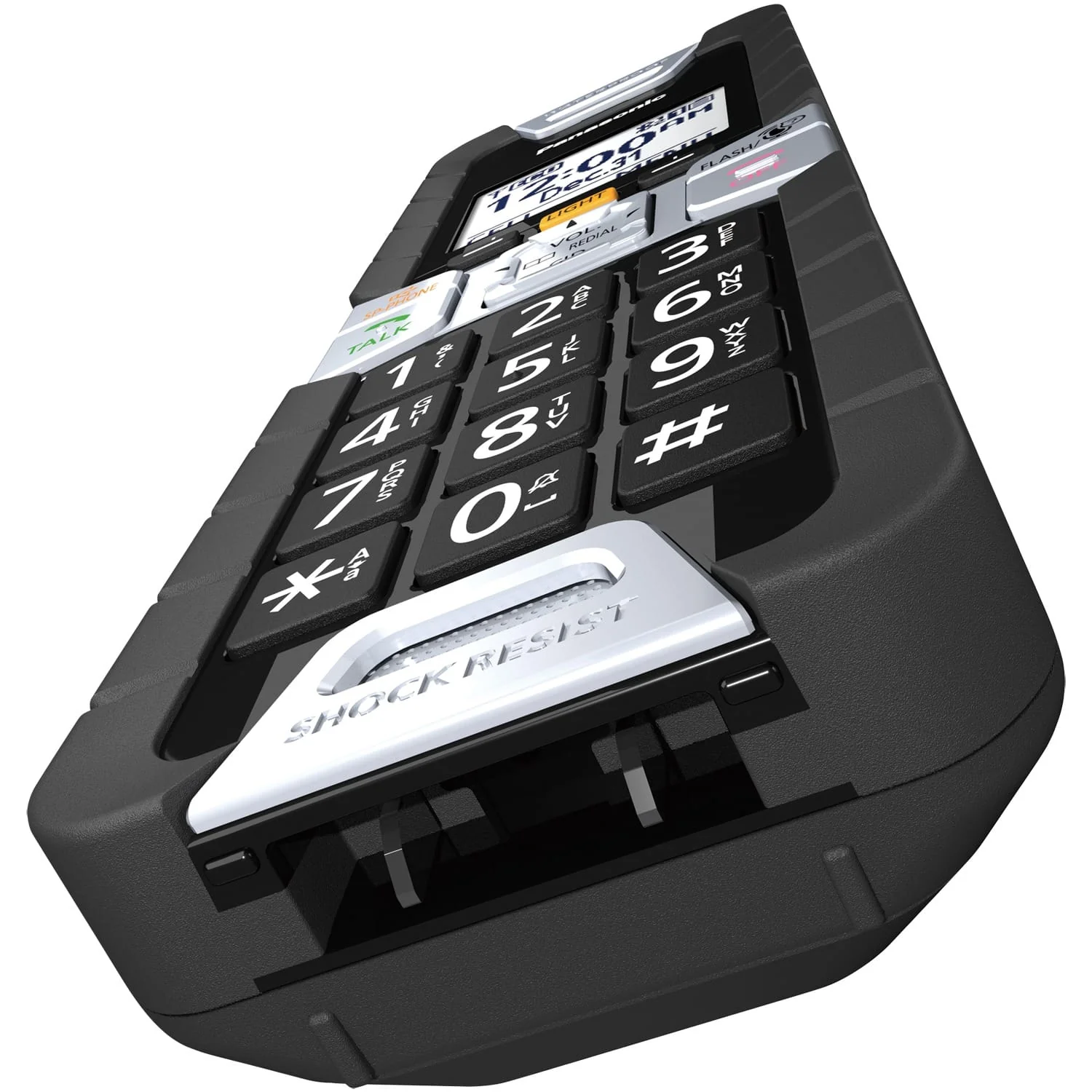 Panasonic Extra-Rugged Cordless Phone Accessory Handset for Select Panasonic Digital Cordless Phones, KX-TGTA61 - Image 2