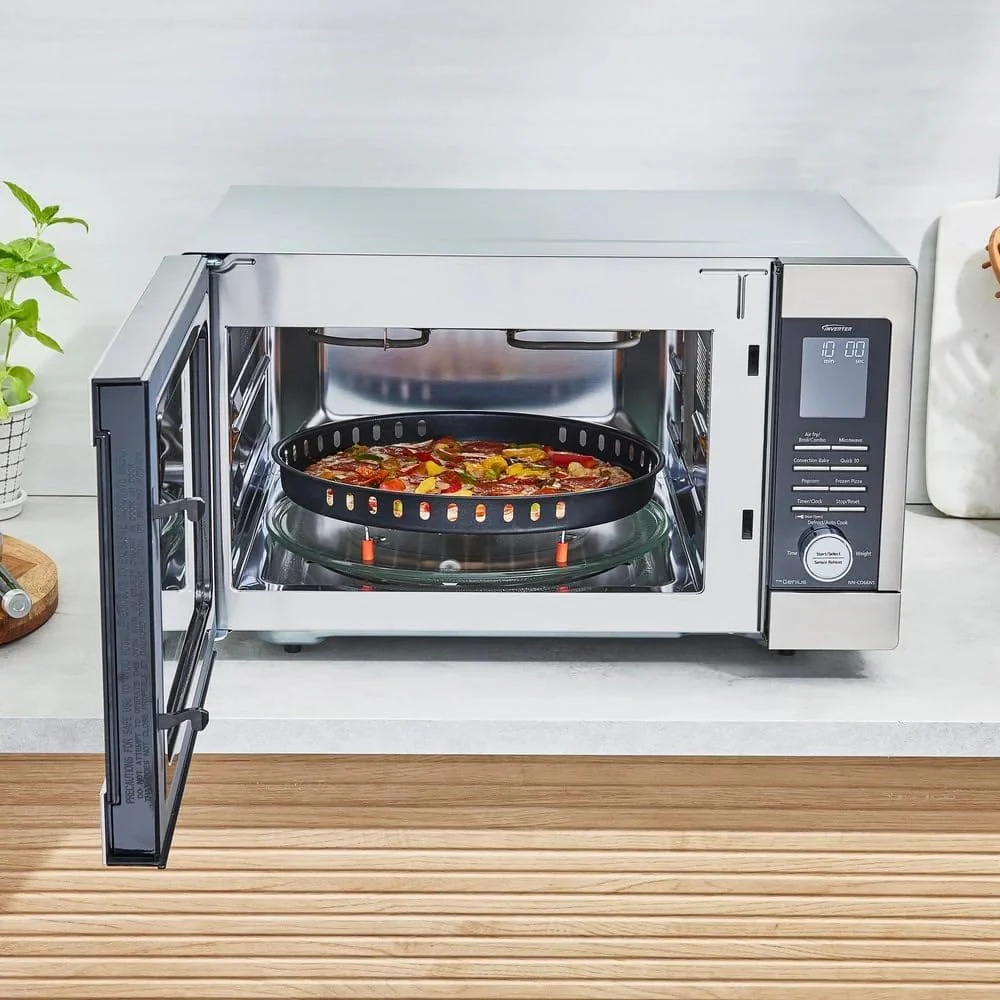 Panasonic HomeMADE 1.3 Cubic Ft. Countertop Microwave, 1200W MultiOven - Certified Refurbished - Image 3