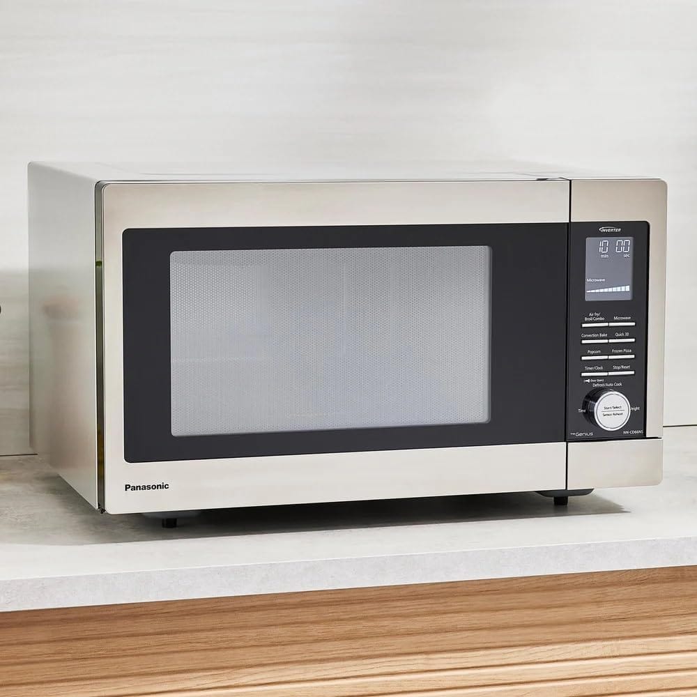 Panasonic HomeMADE 1.3 Cubic Ft. Countertop Microwave, 1200W MultiOven - Certified Refurbished - Image 4