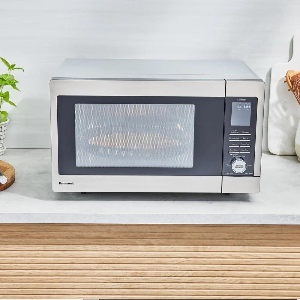 Panasonic HomeMADE 1.3 Cubic Ft. Countertop Microwave, 1200W MultiOven - Certified Refurbished - Image 7