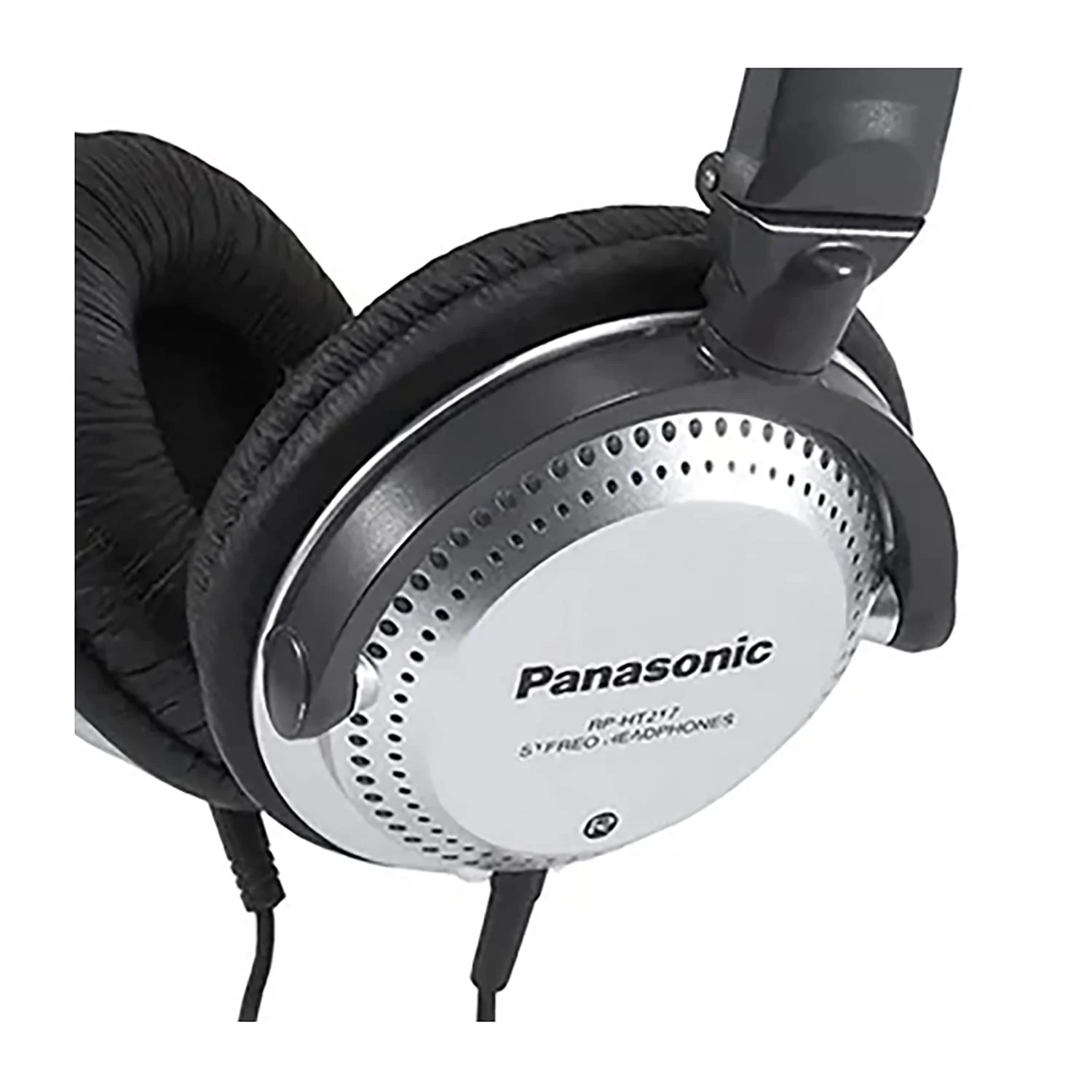 Panasonic Wired Folding On-Ear Headphones with In-Line Volume Control, 3.5-mm/1/4-in. Connectors, and Dual-Entry Cord, XBS for Deep Bass, RP-HT227 - Image 2