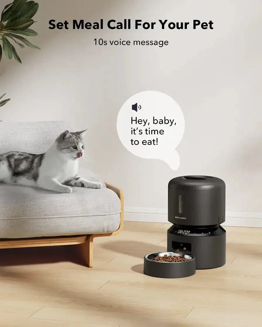 Petlibro Granary 3L Automatic Pet Feeder, Black - Certified Refurbished - Image 4