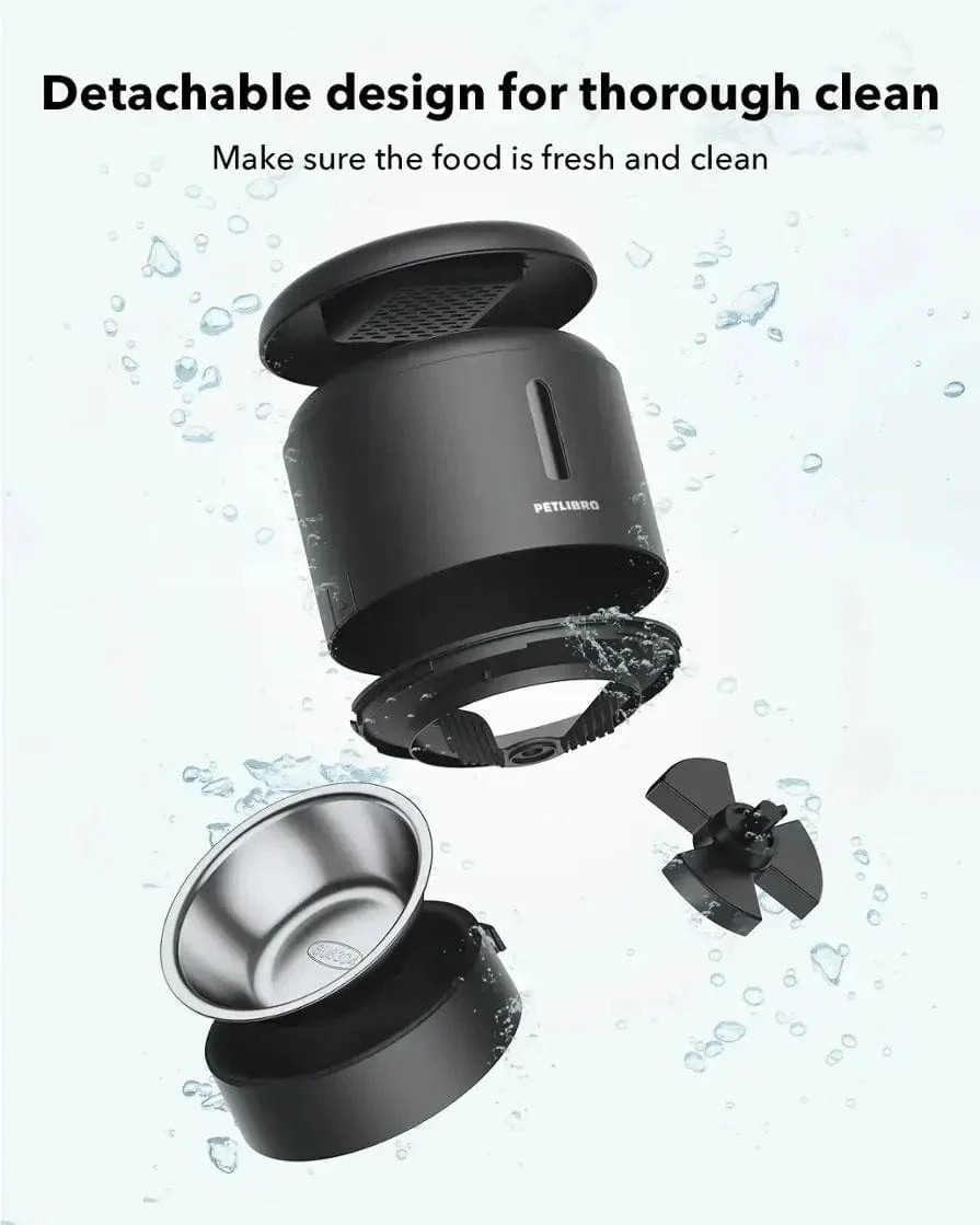 Petlibro Granary 3L Automatic Pet Feeder, Black - Certified Refurbished - Image 6