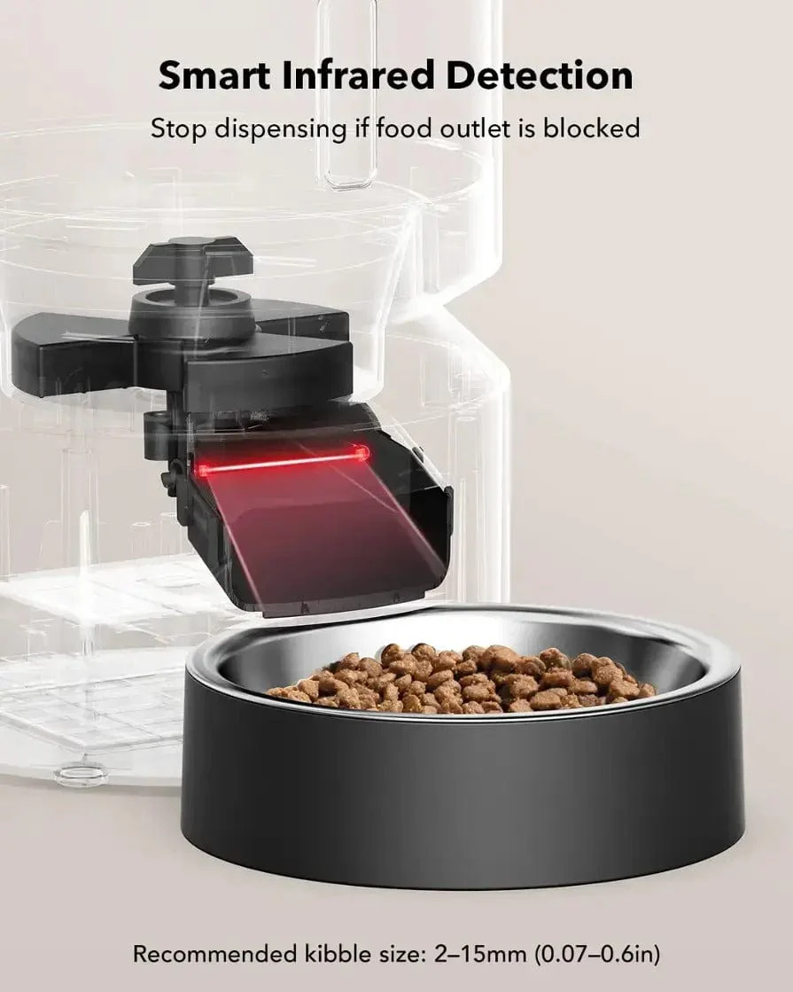 Petlibro Granary 3L Automatic Pet Feeder, Black - Certified Refurbished - Image 7