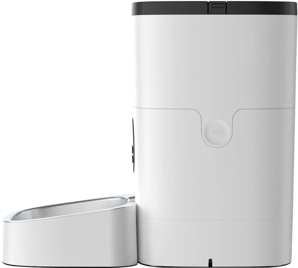 Petlibro Stainless Steel 4L Automatic Dog and Cat Feeder with Voice Recorder, White - Certified Refurbished - Image 4