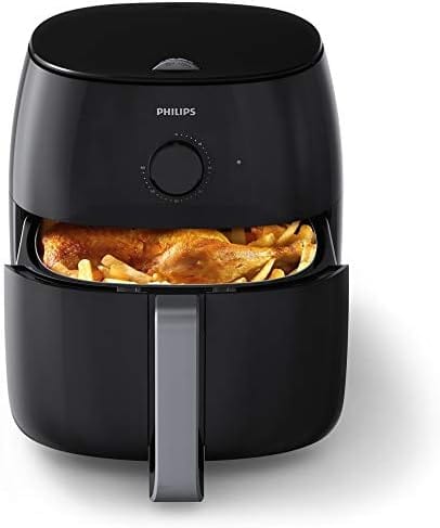 Philips Avance Airfryer XXL with Twin TurboStar Technology, Fat Removal, No Preheat Needed, Dishwasher Safe Parts, Black - Image 3