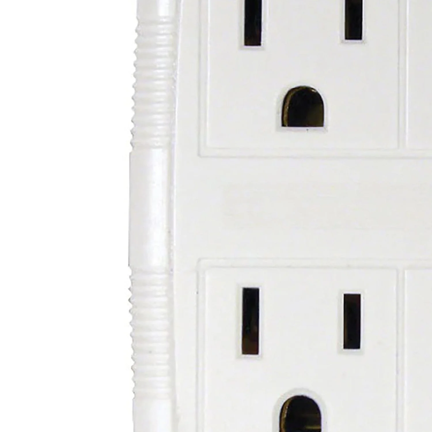 Prime 6-AC Outlet Grounded Wall Tap, PB801011 - Image 2