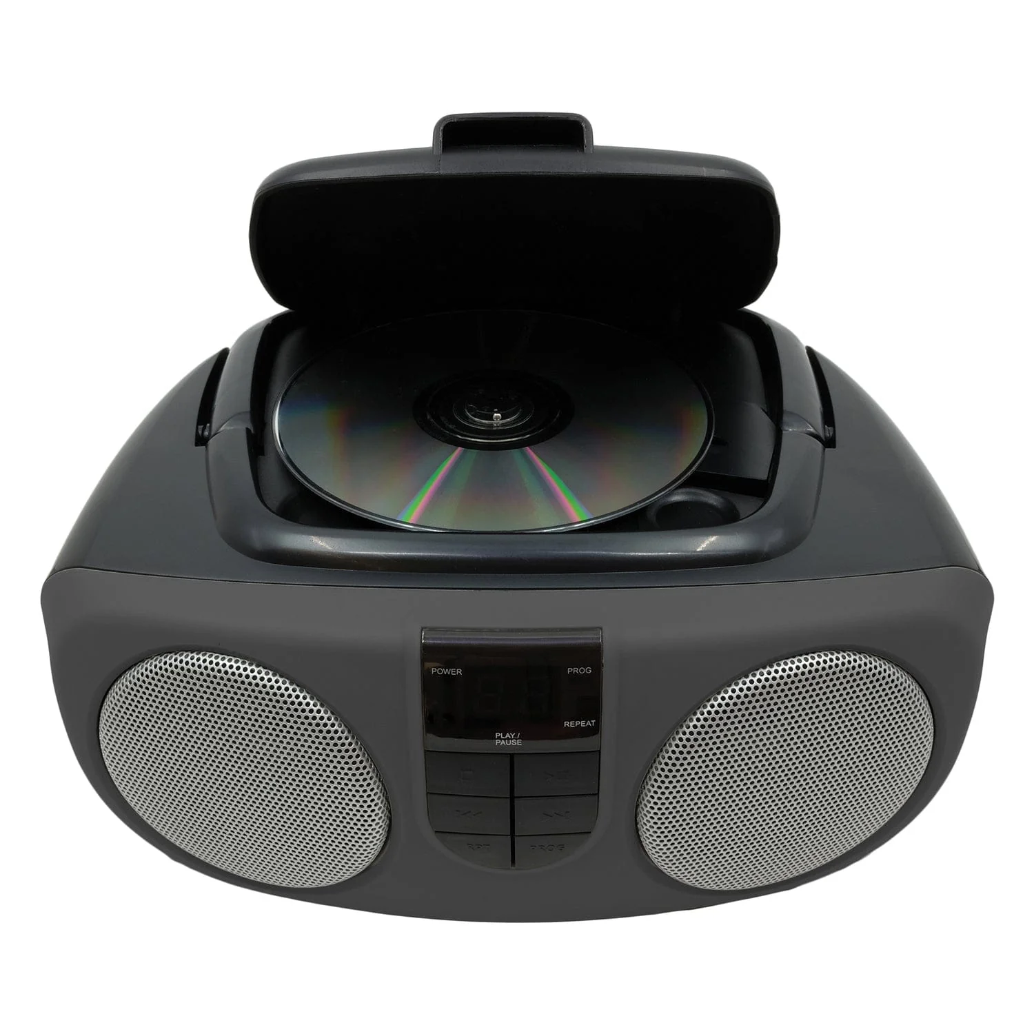 Proscan Portable CD/AM/FM Radio Boom Box, PRCD243M, Black - Image 4