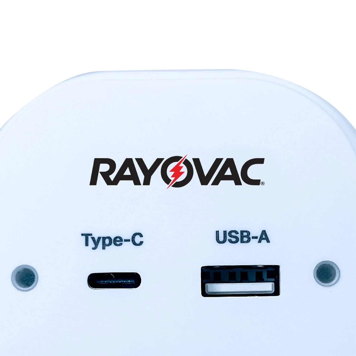 Rayovac 1-AC Outlet and 2-USB Port 300-Joules Portable Surge Protector Wall Tap with Phone Holder, PN201 - Image 3
